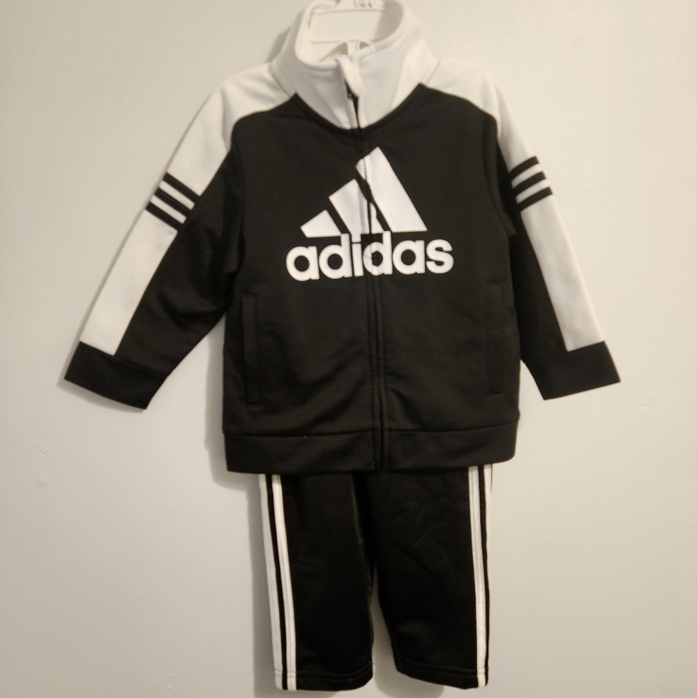 Adidas Baby Toddler Tracksuit Size 12 Months